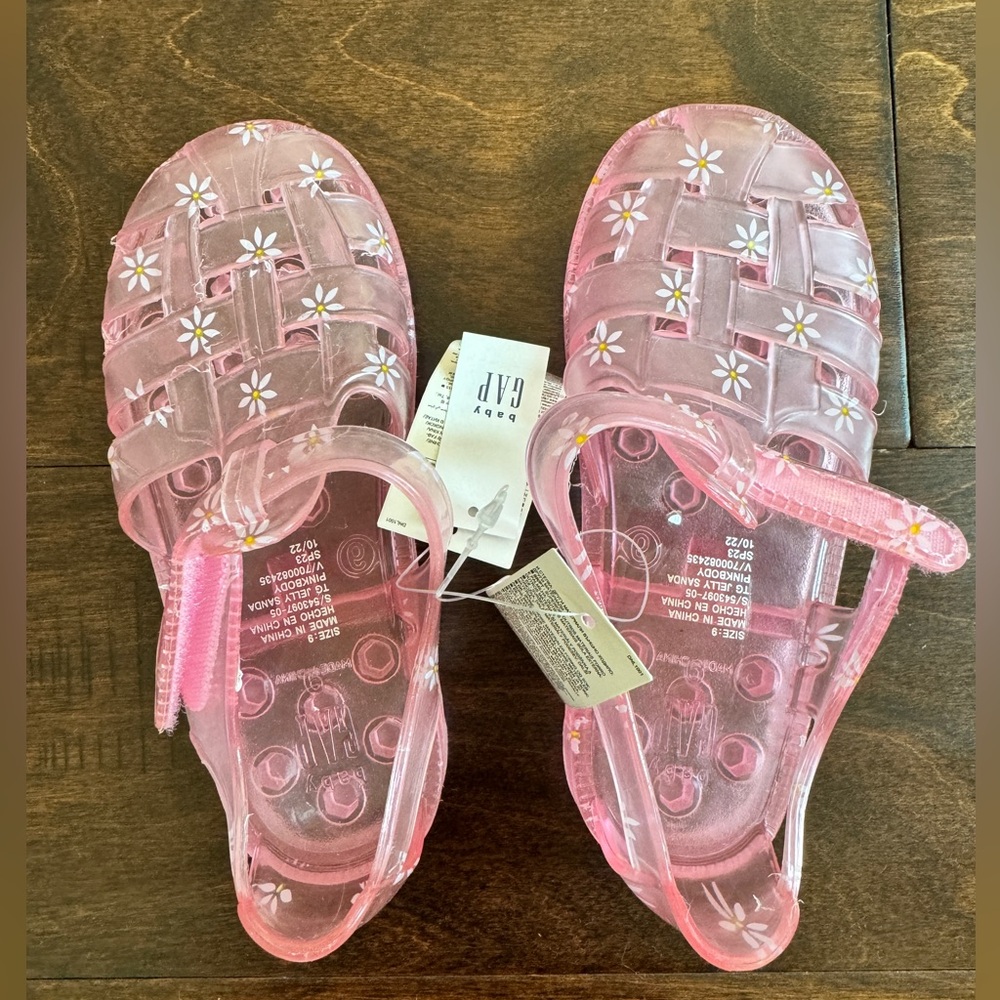 🆕 GAP | Toddler Pink Jelly Sandals